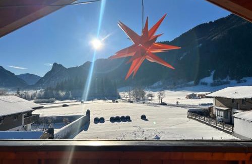 Unterammergau Apartamento | Ferienwohnung mit Bergblick