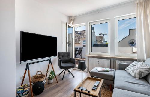 Heide Apartamento | Ferienwohnung mit Dachterrasse