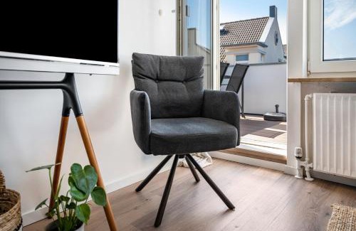 Heide Apartamento | Ferienwohnung mit Dachterrasse