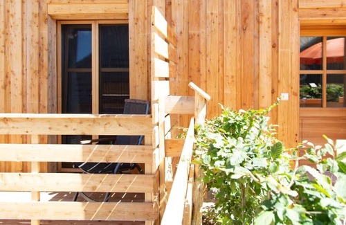Waldmuenchen Apartamento | Apartamento con balcón privado y sauna privada.