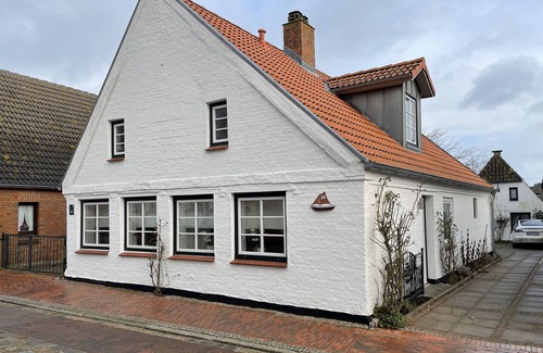 Maasholm Apartamento | Ferienwohnung mit Eigenem Eingang und Terrasse im Historischen Fischerhaus