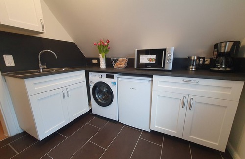 Moelln Apartamento | Ferienwohnung mit Kamin, Balkon, Boxspringbett, 3 Personen, See-und Waldnähe