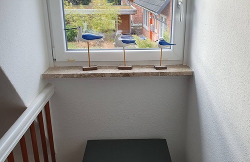 Moelln Apartamento | Ferienwohnung mit Kamin, Balkon, Boxspringbett, 3 Personen, See-und Waldnähe