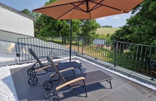 Muritz Apartamento | Ferienwohnung mit Kamin und traumhafter Dachterrasse mit Weitblick in die Natur