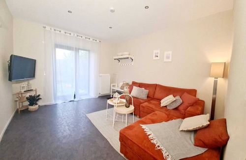 Langsur Apartamento | Ferienwohnung mit Sonnenterrasse und Blick auf die Sauer