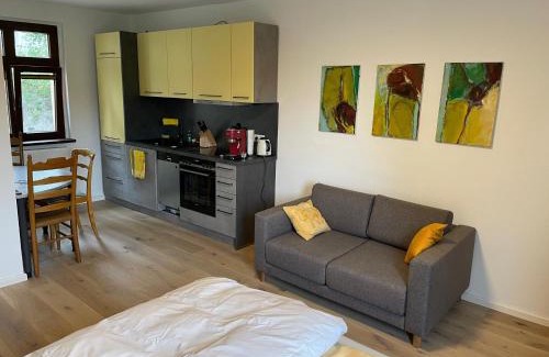 Lychen Apartamento | Ferienwohnung mit Wasserzugang