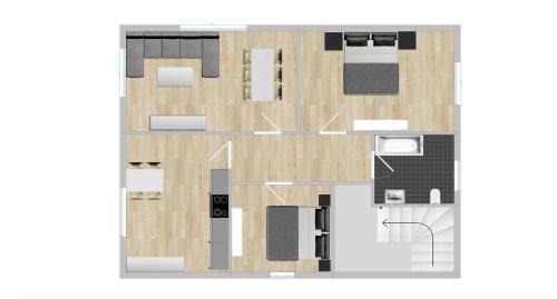 Mittelgrundau Apartamento | Ferienwohnung Mittel-Gründau