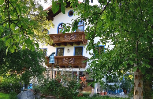 Palling Apartamento | Ferienwohnung Moierhof bis 5 Personen mit Balkon, 100m²