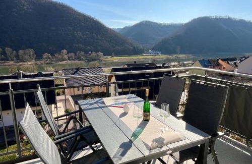 Muden Apartamento | Ferienwohnung Moseltraum, 1-6 Pers, mit 3 Schlafzimmer und Panoramabalkon