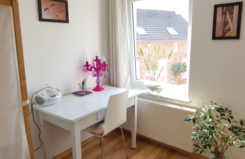 Toenning Apartamento | Ferienwohnung "muschelkästchen OG" in Tönning für 2-3 Personen