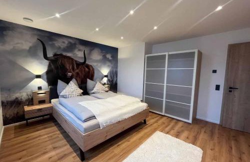 Losheim am See Apartamento | Ferienwohnung Naturraum
