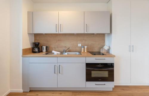 Norderhafen Apartamento | Ferienwohnung Nord-West - direkt am Nordseedeich mit Blick auf den See