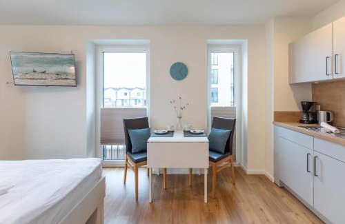 Norderhafen Apartamento | Ferienwohnung Nord-West - direkt am Nordseedeich mit Blick auf den See