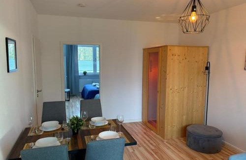 Sudstadt Apartamento | Ferienwohnung NORDLICHT mit Balkon und Smart-TV