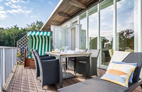 Schoenhagen Apartamento | Ferienwohnung Nr. 17 Penthouse Meerblick in Schönhagen