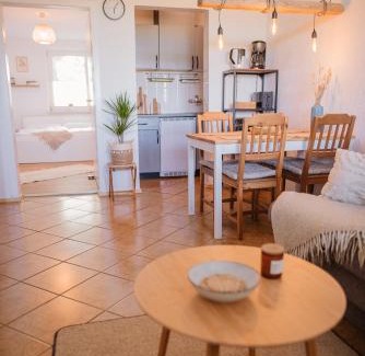 Zudar Apartamento | Ferienwohnung Nr 4 Boddenblick Kanu Natur Rügen