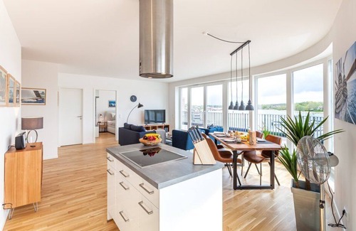Kappeln Apartamento | Ferienwohnung Penthouse Horizont in Kappeln