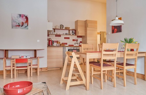 Schwerin Apartamento | Ferienwohnung rot - Urlaub auf dem Biohof
