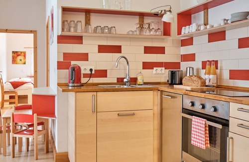 Schwerin Apartamento | Ferienwohnung rot - Urlaub auf dem Biohof