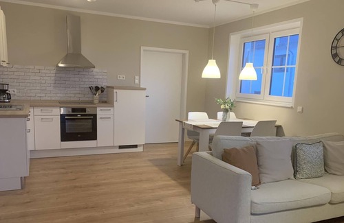 Simmertal Apartamento | Ferienwohnung Schöne Aussicht - Appartement/fewo, Dusche und Bad, WC, 2 Schlafräum