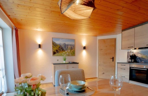 Hinterstein Apartamento | Ferienwohnung Schrecksee mit Balkon - Haus Angelika