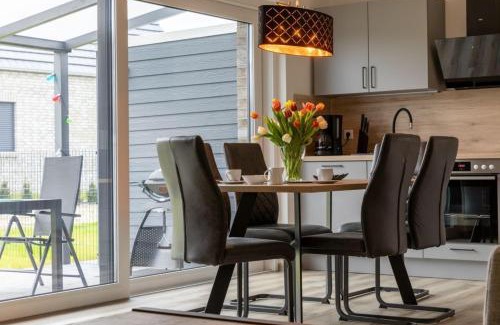 Barssel Apartamento | Ferienwohnung Sonnenstrahl am Harkebrügger See mit Sauna