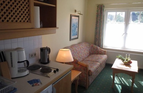 Alt Reddevitz Apartamento | Apartamento Steglitz con cerca de 50 metros cuadrados, 1 habitación, capacidad máx. 4 personas