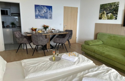 Geyersberg Apartamento | Ferienwohnung Uns Uwe mit Balkon