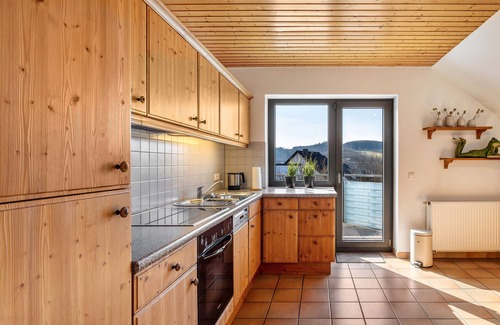 Eslohe Apartamento | Ferienwohnung Vista-Homert para hasta 4 personas, con balcón.