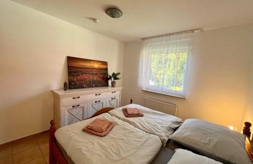 Schierke Apartamento | Ferienwohnung Wanderkönig mit Terrasse