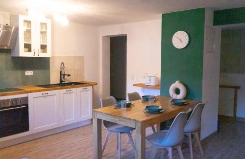 Watterbach Apartamento | Ferienwohnung "Wasser" mit Sauna im Ferienhaus am Waldbach