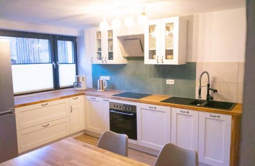 Watterbach Apartamento | Ferienwohnung "Wasser" mit Sauna im Ferienhaus am Waldbach