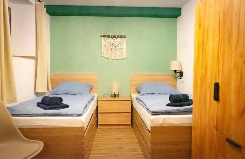 Watterbach Apartamento | Ferienwohnung "Wasser" mit Sauna im Ferienhaus am Waldbach
