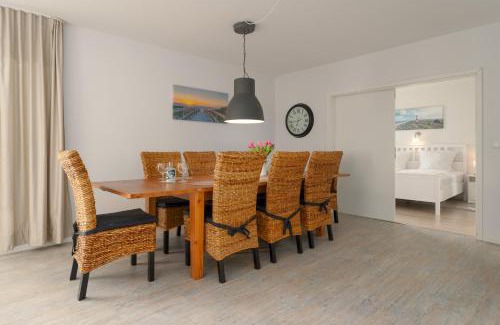 Emmelsbull Apartamento | Ferienwohnungen Haus Schau ins Land nah an der Nordsee
