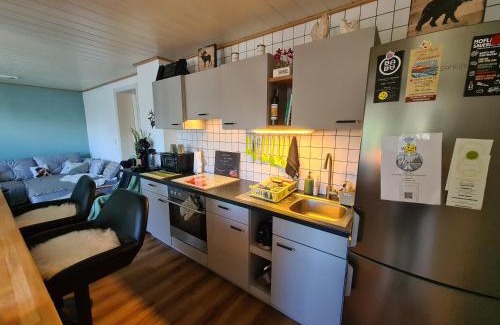 Berlar Apartamento | Ferienwohnungen Dorfliebe Dörnberg GARTENBLICK