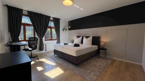 Rathen Apartamento | Fernblick - Ferienwohnung mit Bastei-Aussicht