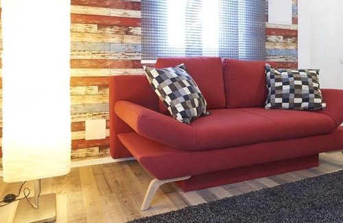 Halbturn Apartamento | Fewo 1, Terrasse, Dusche/wc, Gartenseite - Ferienwohnung Halbturn
