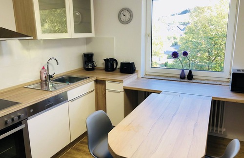 Usseln Apartamento | Fewo Am Park - apartamento moderno y luminoso con una ubicación céntrica