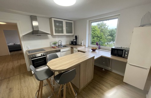 Usseln Apartamento | Fewo Am Park - apartamento moderno y luminoso con una ubicación céntrica