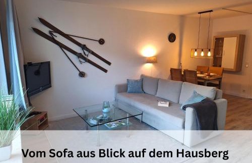 Bad Lauterberg Apartamento | FeWo Berg-Domizil Bad Lauterberg mit eigenem Fahrradkeller und Parkplatz, inklusive Bettwäsche und Handtüchern
