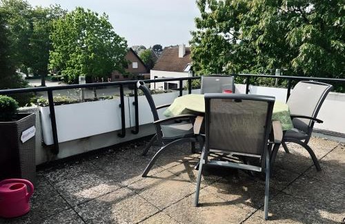 Bad Bentheim Apartamento | FeWo Burgblick Sonnenterrasse & Burgblick