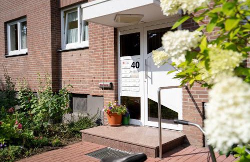Haffkrug Apartamento | FeWo Kleiner Knurrhahn - strandnah - ein kleiner Hund willkommen