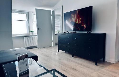 Nordhorn Apartamento | FeWo Lindenallee II Modernes DG-Apartment