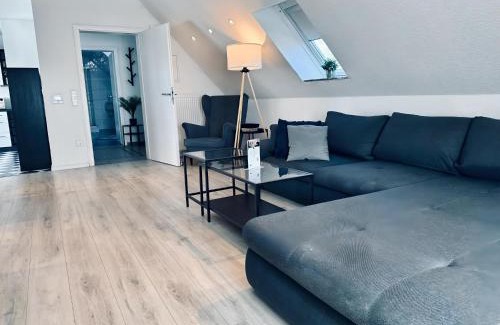 Nordhorn Apartamento | FeWo Lindenallee II Modernes DG-Apartment