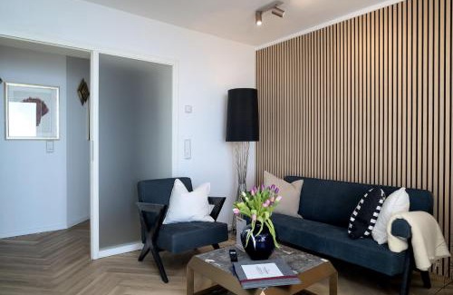 Sassnitz Apartamento | FeWo Meerzeit - Balkon, Sauna, Meerblick