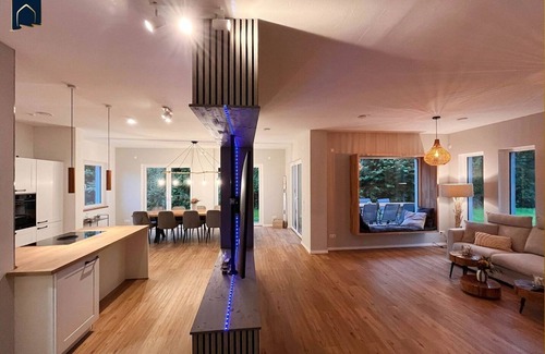 Usedom Casa | FH "zur blauen Möwe" - Modern natural idyll: Spacious vacation home near the