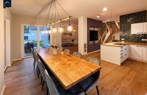 Usedom Casa | FH "zur blauen Möwe" - Modern natural idyll: Spacious vacation home near the