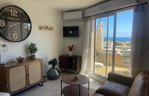 Sausset-les-Pins Apartamento | FIDJI - Studio vue sur mer avec piscine