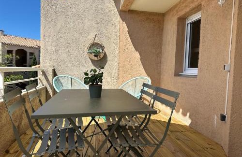 Sausset-les-Pins Apartamento | FIDJI - Studio vue sur mer avec piscine