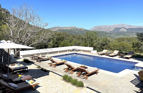 Pollensa Villa | Fina Can Guillo Pollensa con Piscina 10 Pers